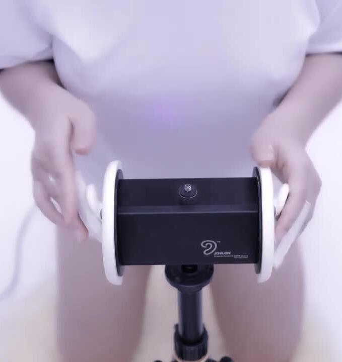 晓MI-ASMR 口腔音 舔耳 弹舌音 按摩 喘息