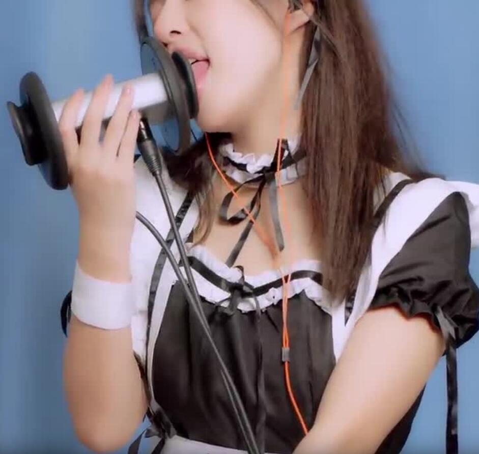 中文ASMR 小萌 喘息 口腔音 舔耳 弹舌音 as-mr903